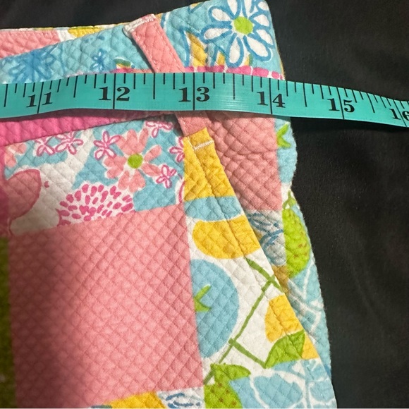 Lilly Pulitzer Vintage 90’s Patchwork Cropped Pants - Picture 6 of 12